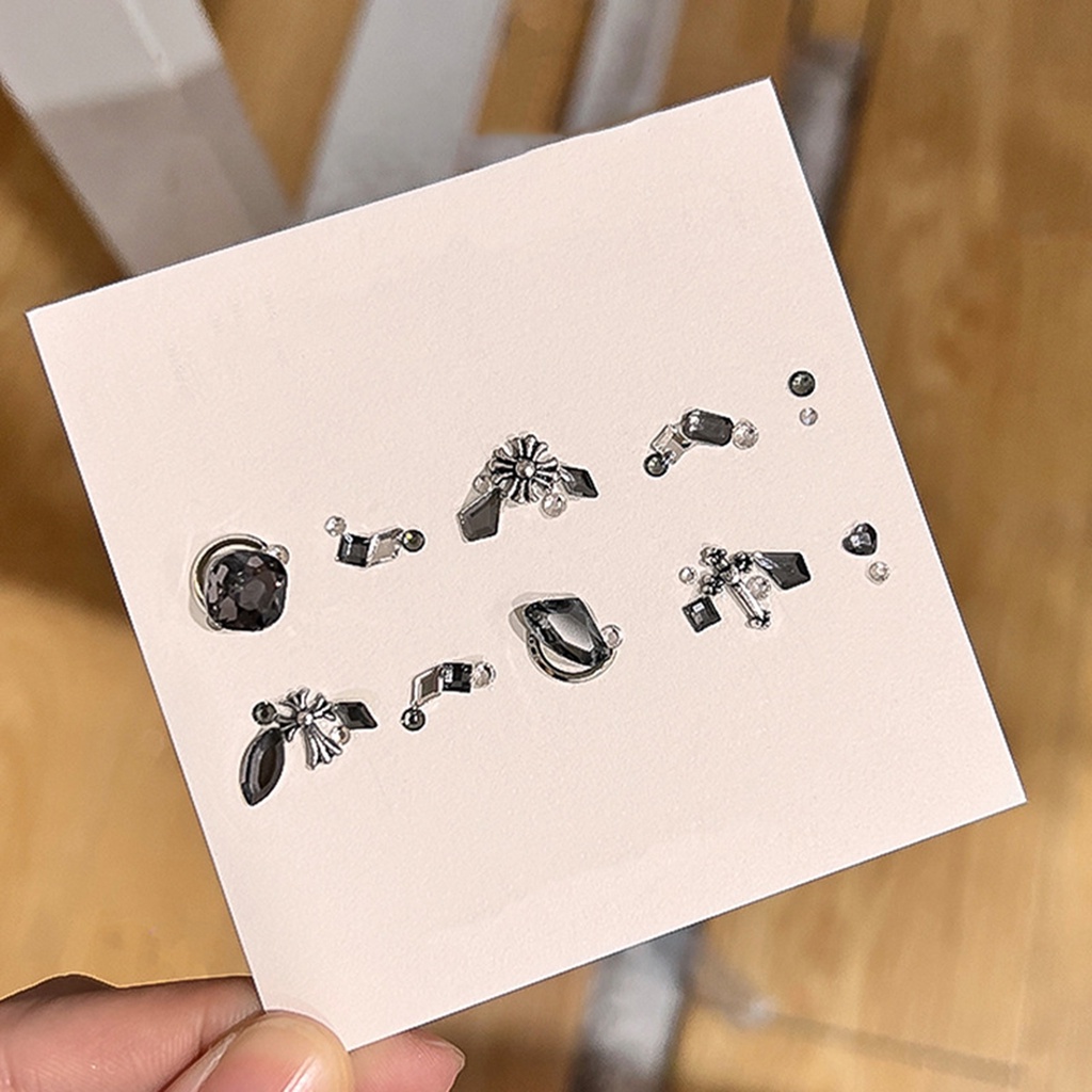 Set 20 Hạt Đá 3D Trong Suốt Lấp Lánh Trang Trí Móng Tay Nghệ Thuật