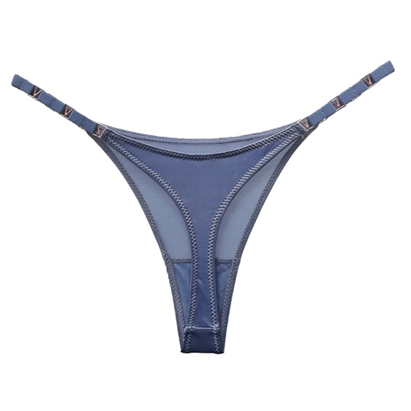 Xiangbao Quần Lót Lọt Khe Bằng Lụa Lạnh Thoáng Khí Gợi Cảm Cho Nữ