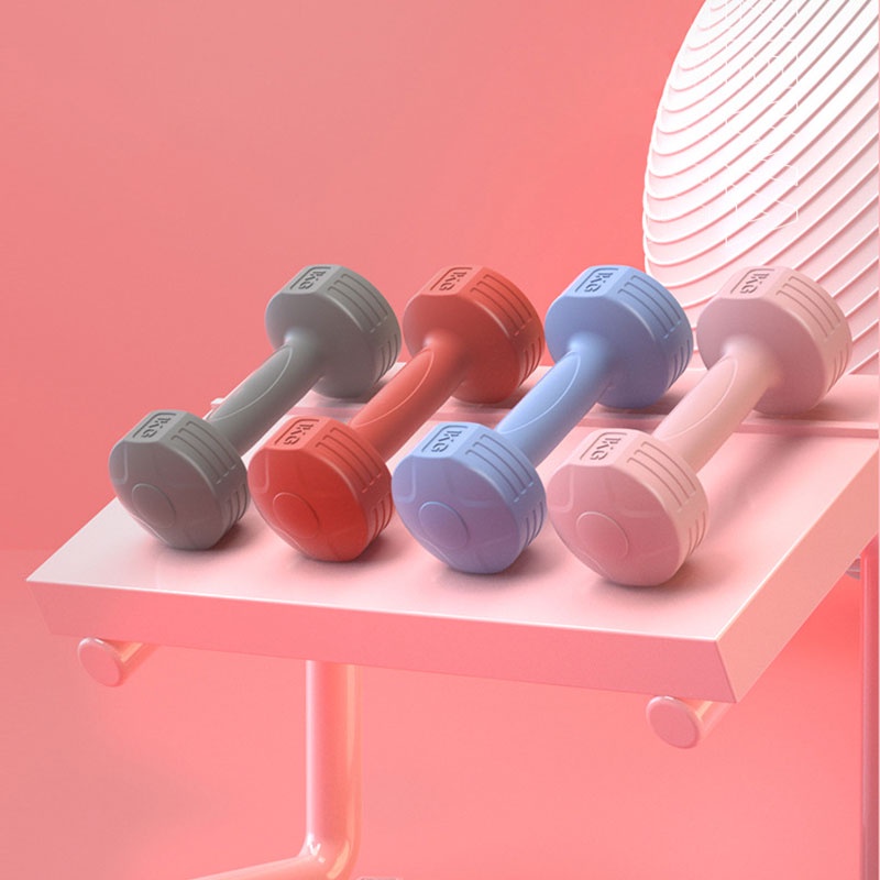 Chuông Cầm Tay mini Màu Trơn Dùng Luyện Tập Cơ Bắp / yoga / Thể Hình Trong Nhà Thời Trang Cho Trẻ Em