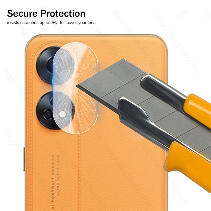 Kính Cường Lực 3D HD Bảo Vệ Ống Kính Máy Ảnh Cho Oppo Reno8 T 8T 8Z 7Z 7 8 9 Pro Plus + Reno9Pro Reno7 Reno8Pro Reno8T 4G 5G
