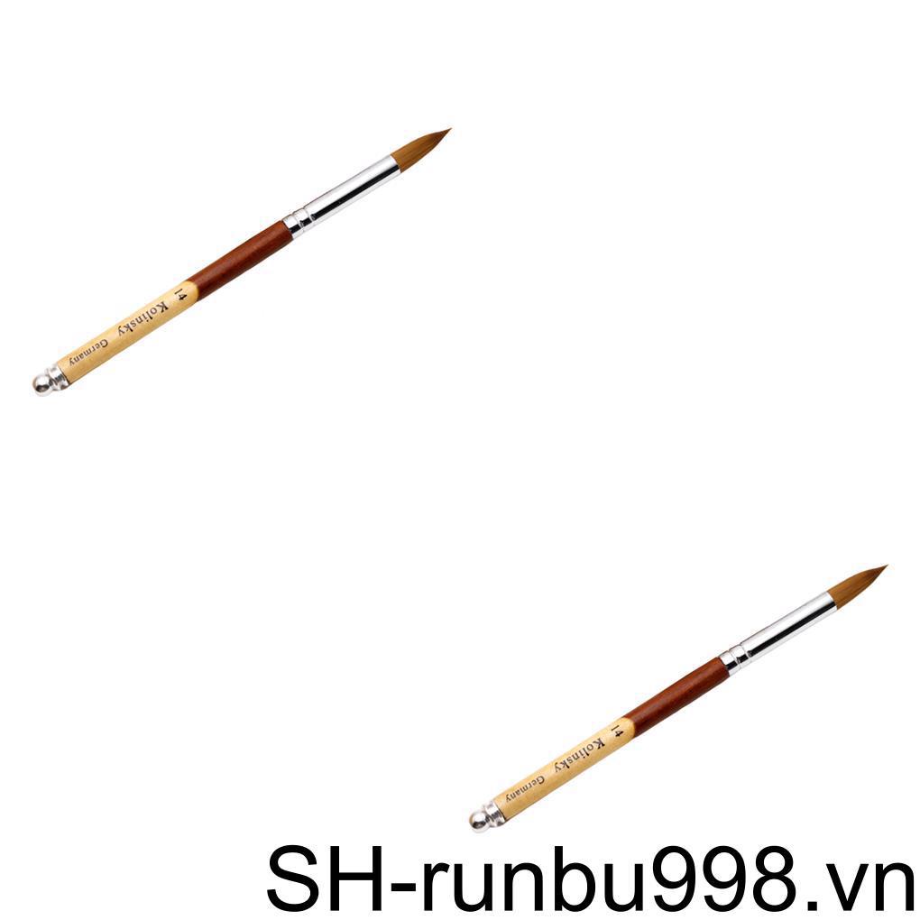 Set 1 / 2 / 3 / 5 Cọ Vẽ Móng Tay Đầu Tròn Chuyên Nghiệp Loại 8