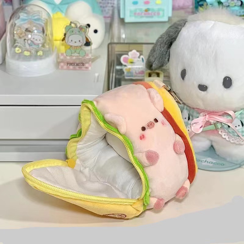 Móc Khóa Túi Đựng Tiền Xu Hình Heo Piko Dễ Thương