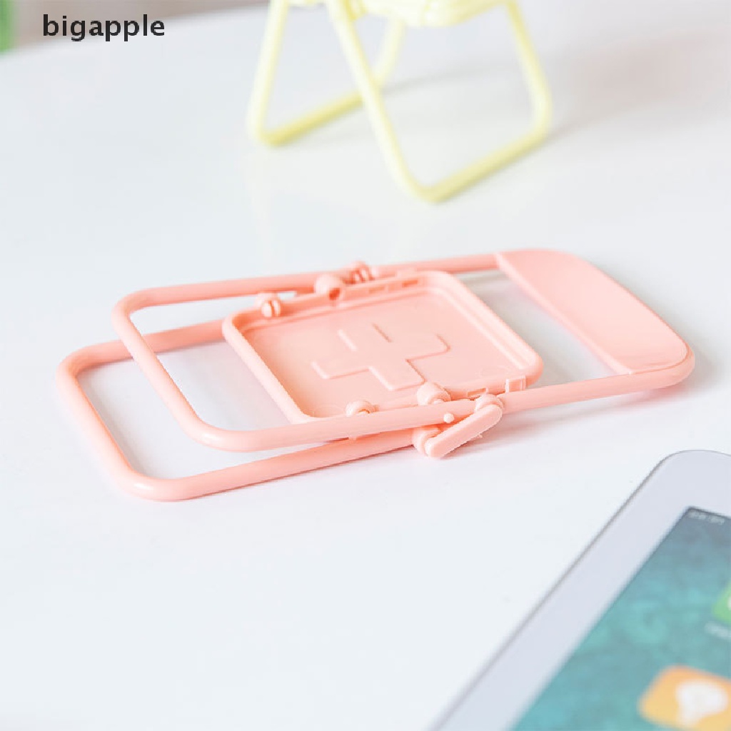 Bigapple Giá Đỡ Điện Thoại Mini Để Bàn Thu Gọn Điều Chỉnh Được Màu Macaron RDG