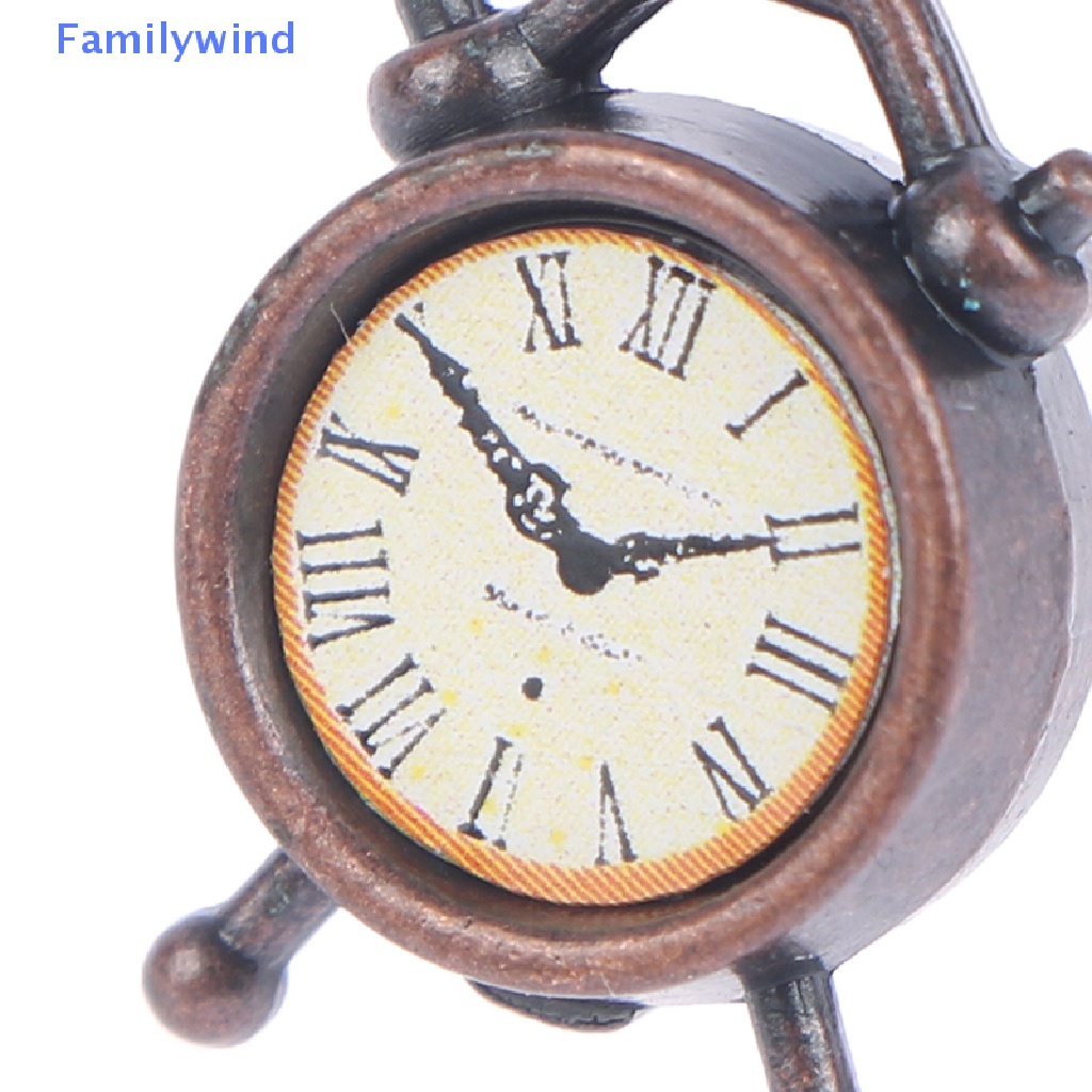 1 Đồng Hồ Báo Thức Tỉ Lệ 1: 12 Trang Trí Nhà Búp Bê