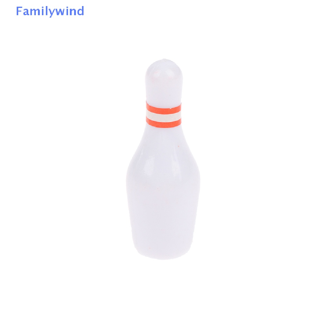 Bộ Đồ Chơi Bowling Mini Tỉ Lệ 1: 12 Cho Nhà Búp Bê