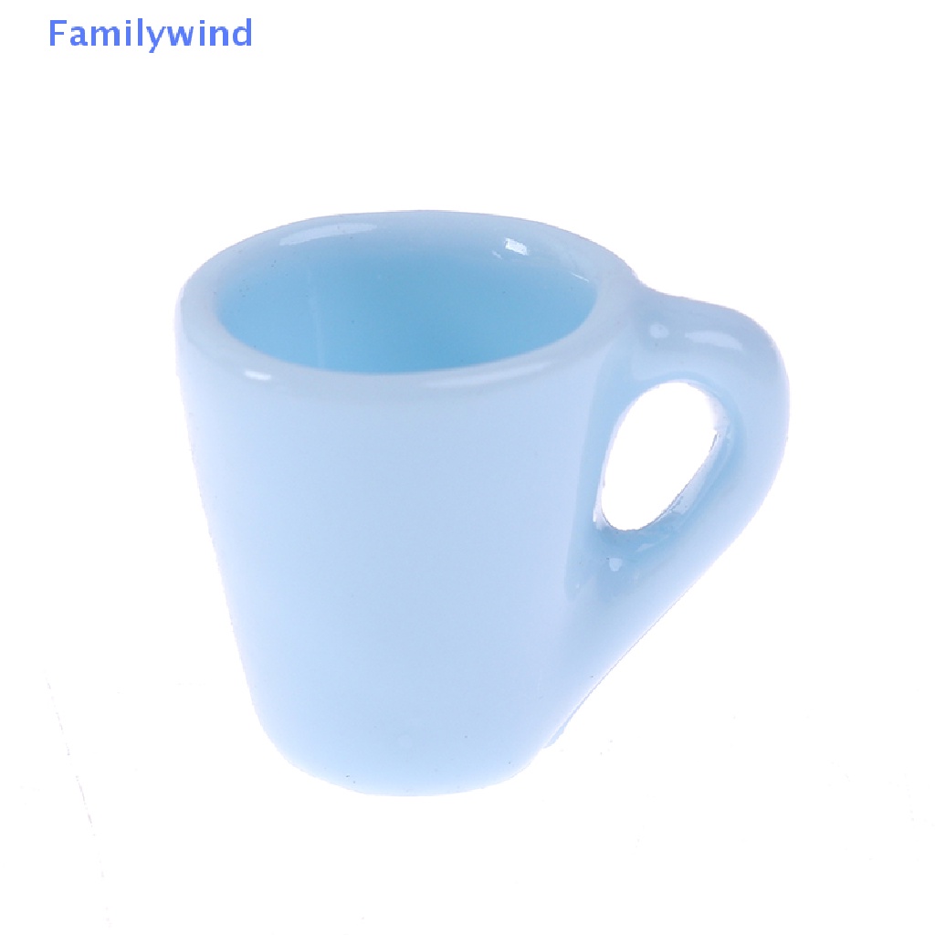 Set 10 Cốc Nước Mini Tỉ Lệ 1: 12 Dùng Trang Trí Nhà Búp Bê