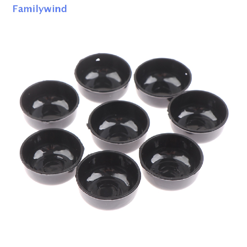 Set 10 Chén Dĩa Tỉ Lệ 1 / 12 Dùng Để Trang Trí Nhà Búp Bê