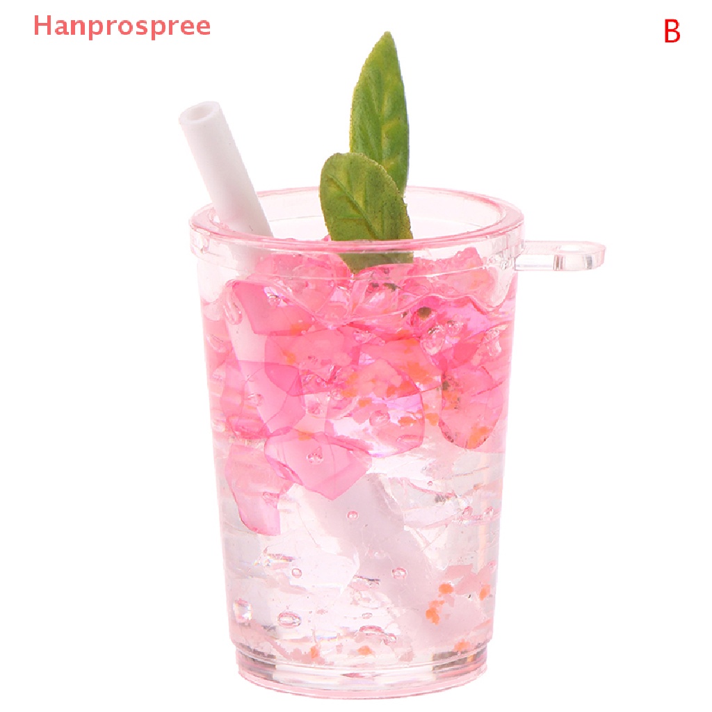 1 Đồ trang trí Ly Nước Đá Mini Hai Màu Dạ Quang Dùng Trang Trí Tiểu Cảnh