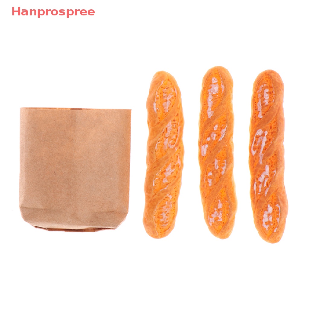 Mô Hình Thức Ăn Bánh Mì Tỉ Lệ 1: 12 Trang Trí Nhà Búp Bê