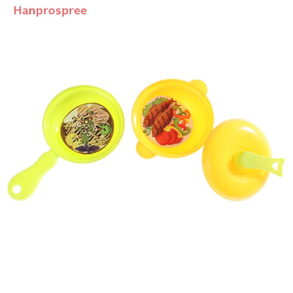 Set 6 Mô Hình Bàn Ăn Mini Bằng Nhựa Tỉ Lệ 1 / 6 1 / 12 Trang Trí Nhà Búp Bê