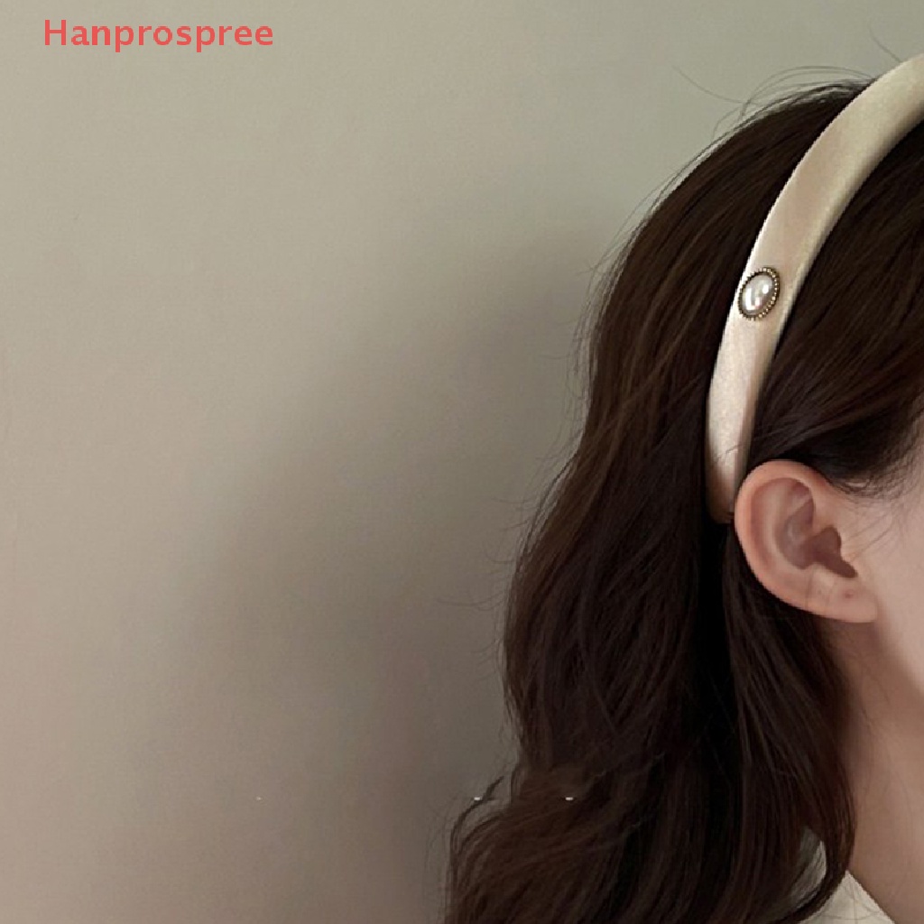 Hanprospree > Kẹp Tóc Đính Ngọc Trai sa Tinh Tế Cao Cấp Phong Cách Hepburn Đơn Giản Cho Nữ