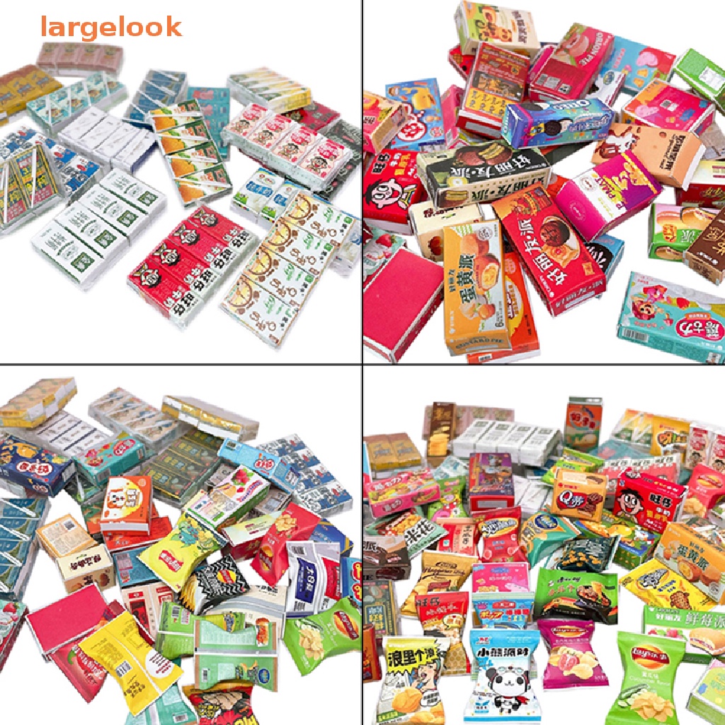 Mô Hình Hộp Bánh Mì / Thức Ăn / Siêu Thị Trang Trí Nhà Búp Bê Tỉ Lệ 1: 12