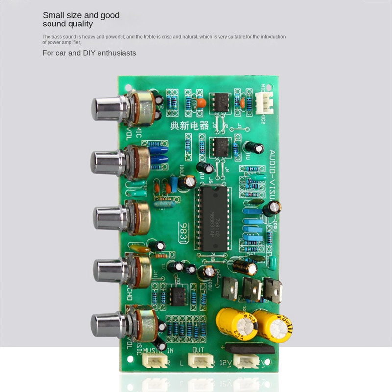 1 Bảng Mạch Khuếch Đại Âm Thanh Karaoke Reverb Ngoại trừ M65831 OP Amp Prea Chất Lượng Cao