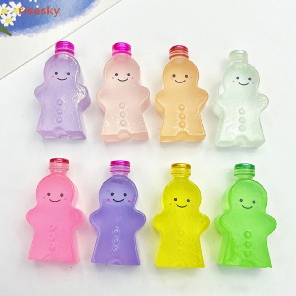 [risesky] Set 5 Tượng Nhỏ Phát Sáng Trong Bóng Tối Trang Trí Phong Cảnh