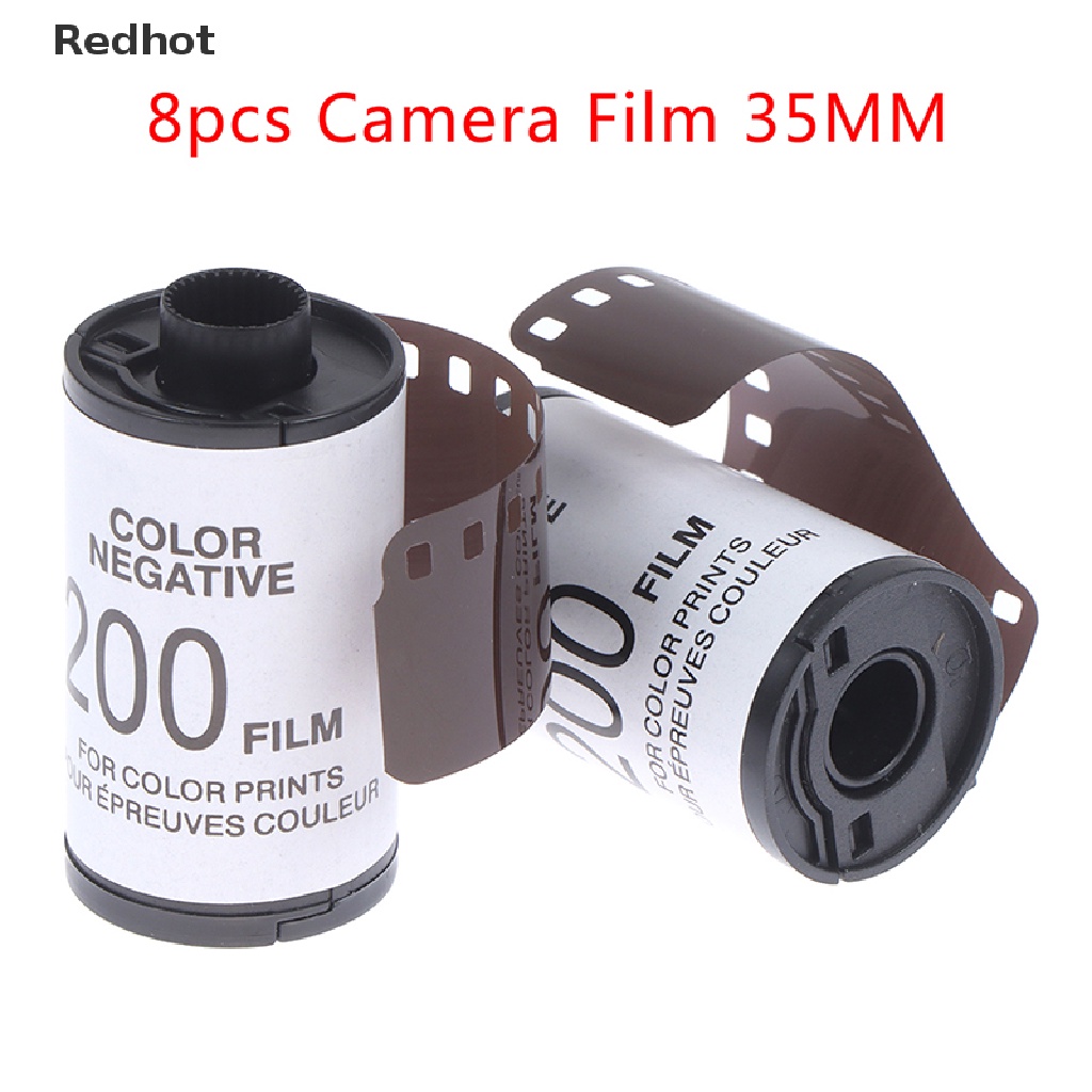 Bộ 8 Màng Phim Âm Thanh 35MM ISO SO200 Loại 135 Nhiều Màu Sắc