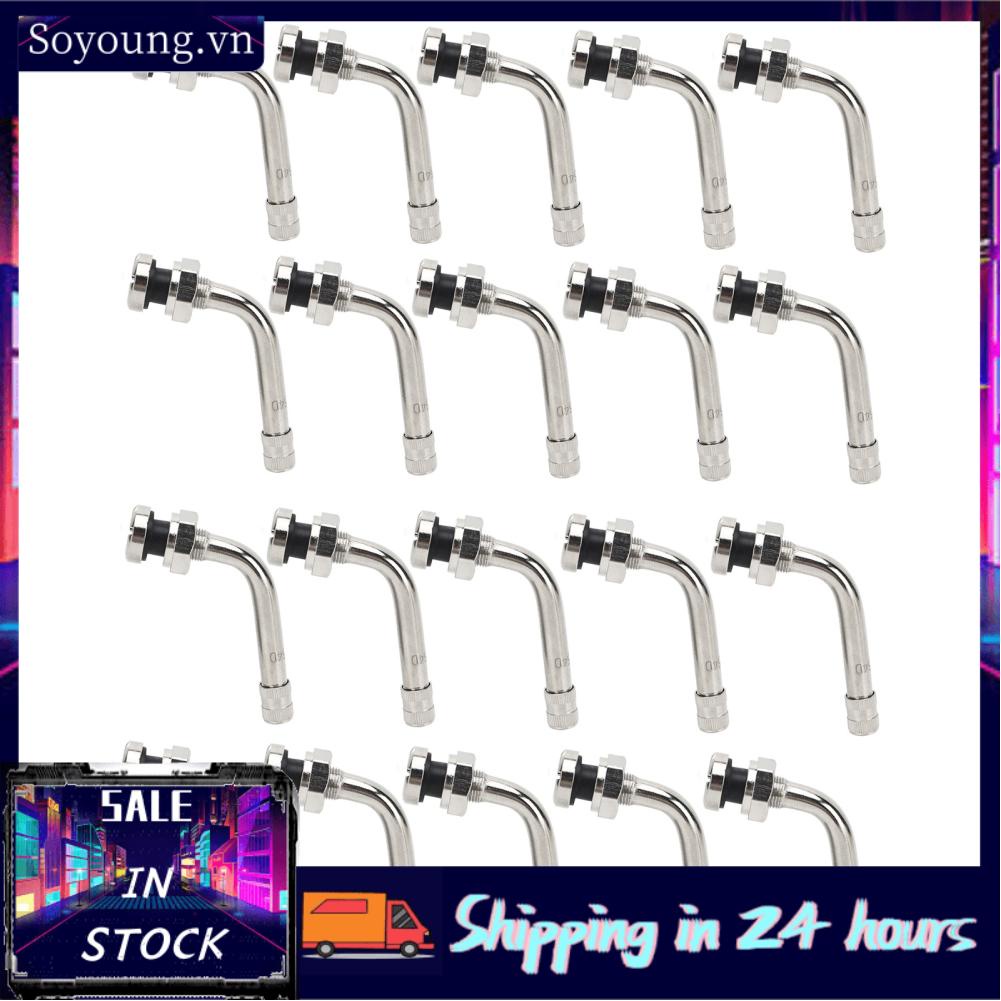 Soyoung TR554D  Metric Aluminum Wheel Truck Valve Tire Stems Alumium for 9.7mm Hole