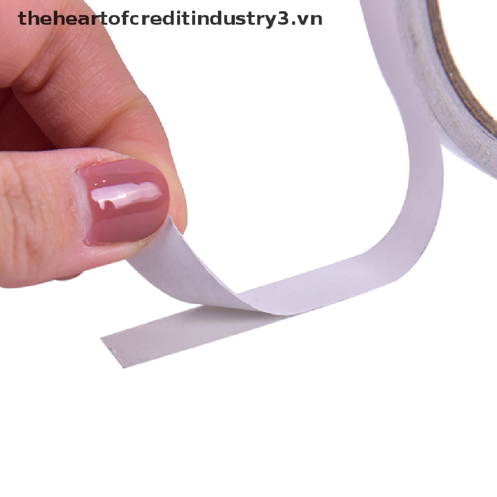 Cuộn Băng Keo Hai Mặt Màu Trắng Siêu Chắc Dài 5M / 8M