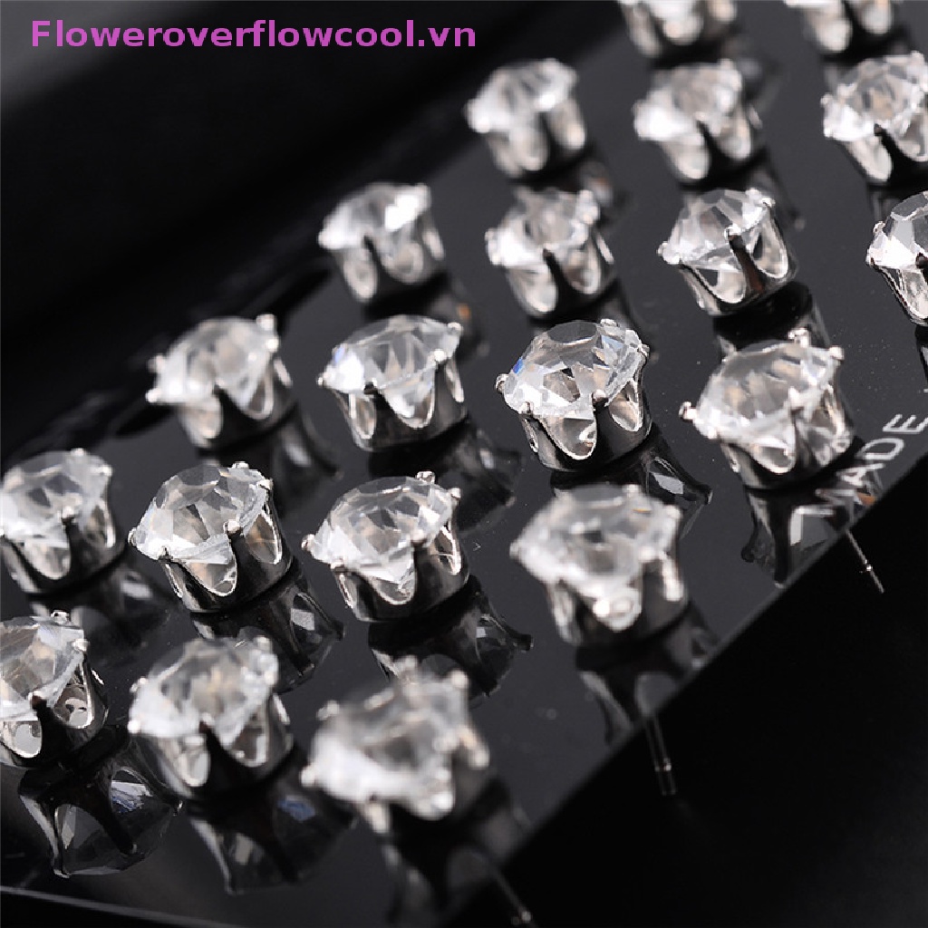 6 / 12 Đôi Bông Tai Thời Trang Nữ Tính