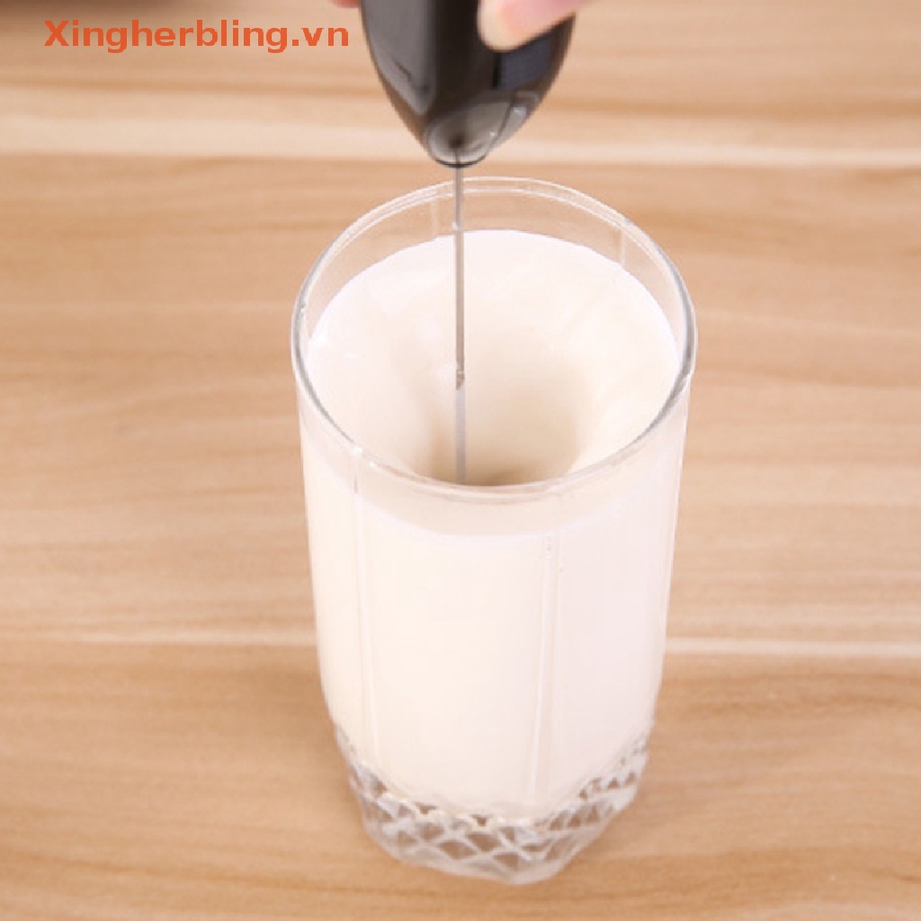 Máy Đánh Trứng / Khuấy Tạo Bọt Cà Phê XHB Cầm Tay Mini Chạy Điện