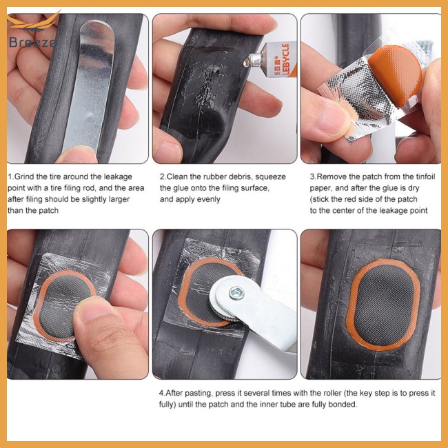 Bộ Dụng Cụ Vá Lốp Xe Đạp Chuyên Dụng Chất Lượng Cao