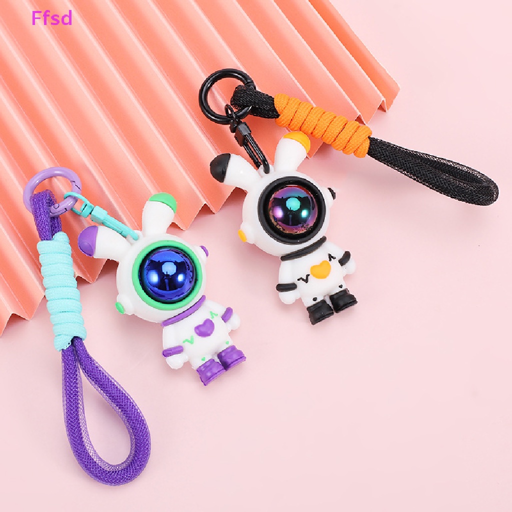 {Ffsd} 1 Móc Khóa Hình Phi Hành Gia / Thỏ Cỡ Lớn Cho Túi Xách / Xe Hơi Bán Chạy