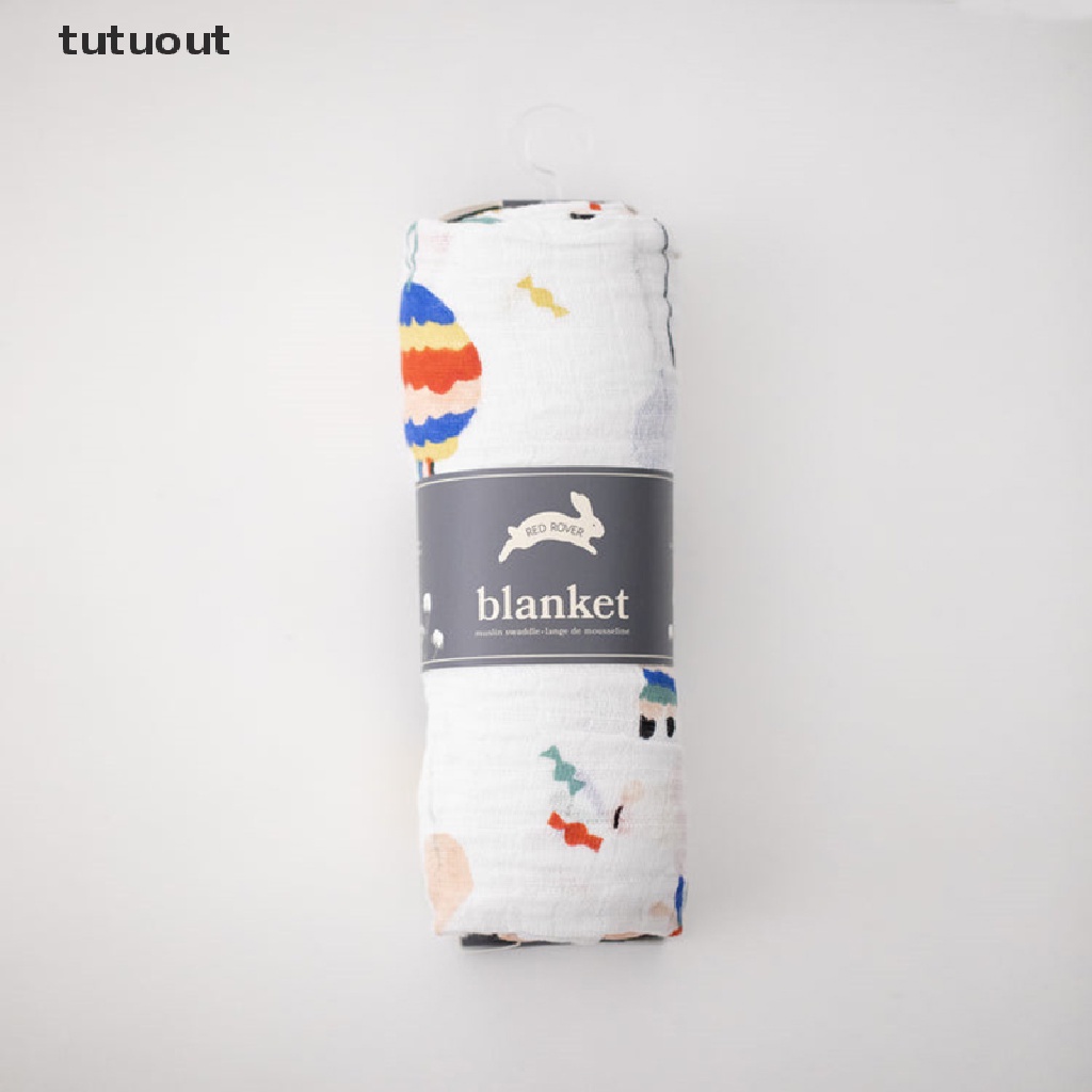 Chăn Quấn Bé Sơ Sinh Chất Liệu Cotton In Họa Tiết Dễ Thương