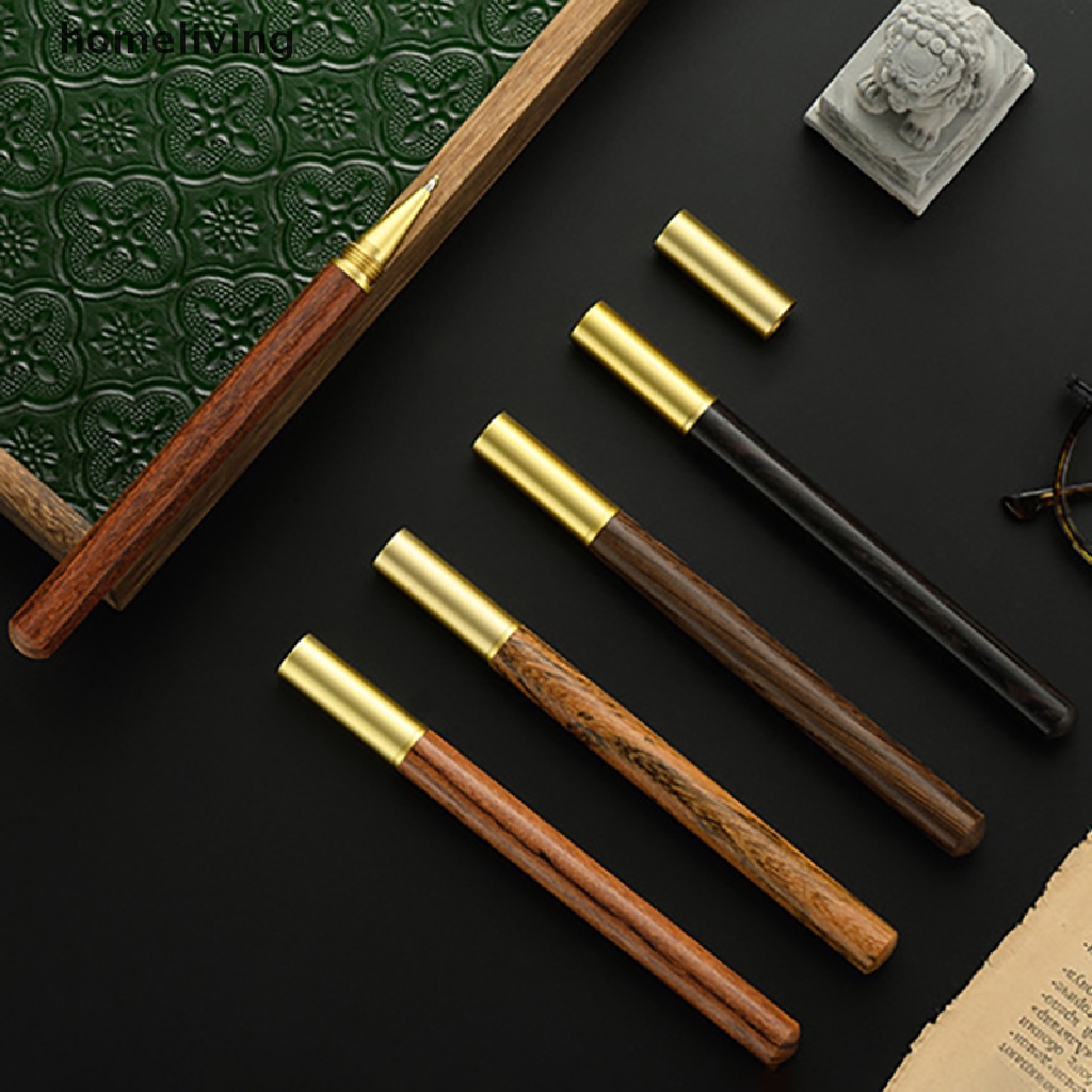 Bút Bi Mực Gỗ Đầu Lăn Độc Đáo Tiện Dụng Cho Học Sinh / Văn Phòng