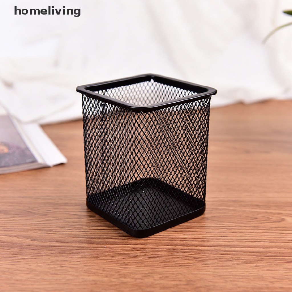 Giá Đỡ Bút / Thước Kẻ Để Bàn Dạng Lưới Tiện Dụng Cho Văn Phòng