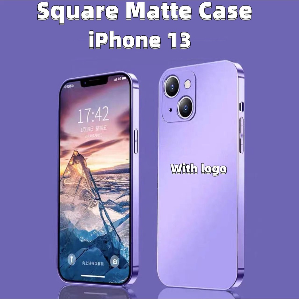 Ốp Điện Thoại TPU Silicon Mềm Chống Sốc Mặt Nhám Cho iPhone 14 Pro Max 12 13 Pro Max 14 Plus
