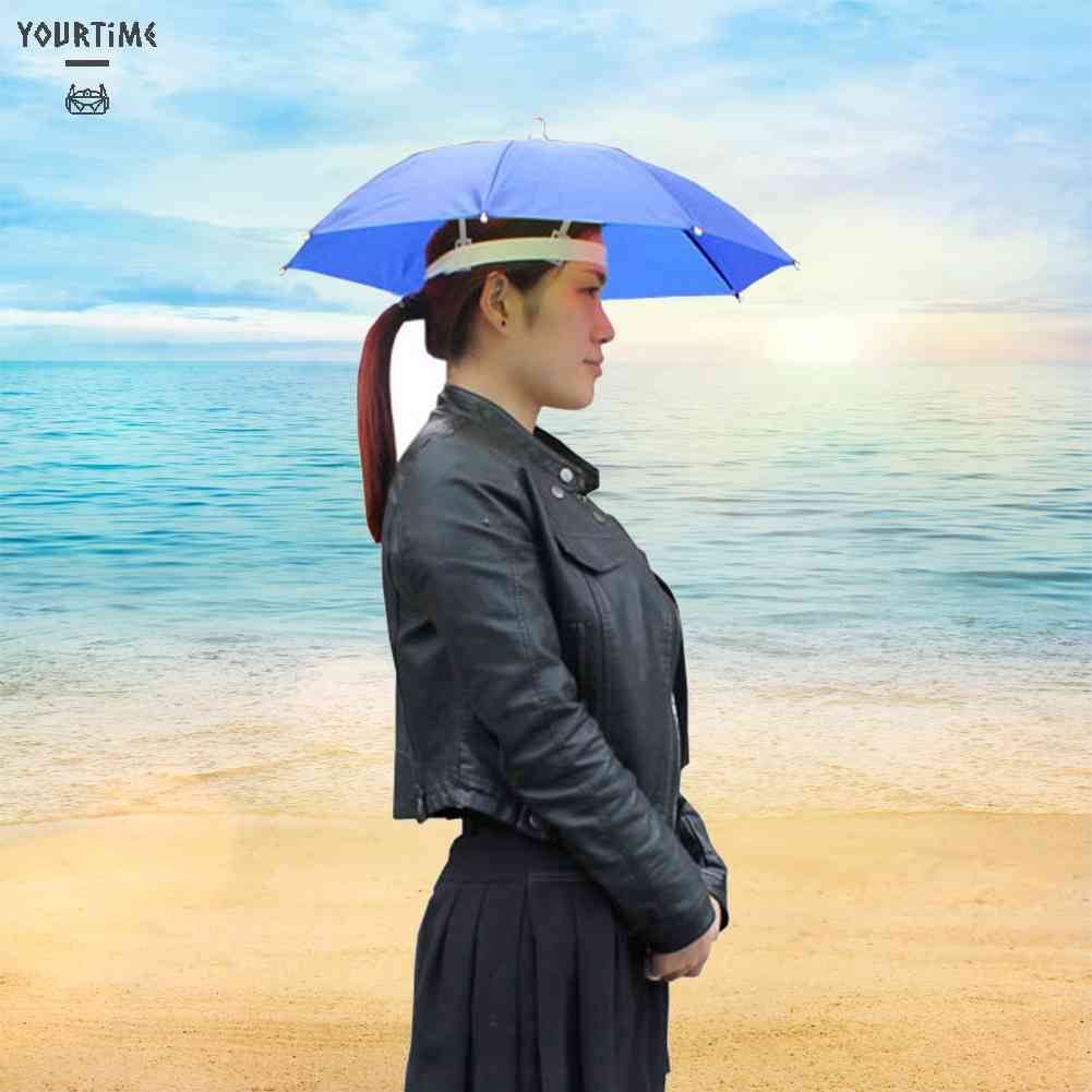 Mũ Dù Chống Nắng Gấp Gọn Điều Chỉnh Được Cho Hoạt Động Ngoài Trời