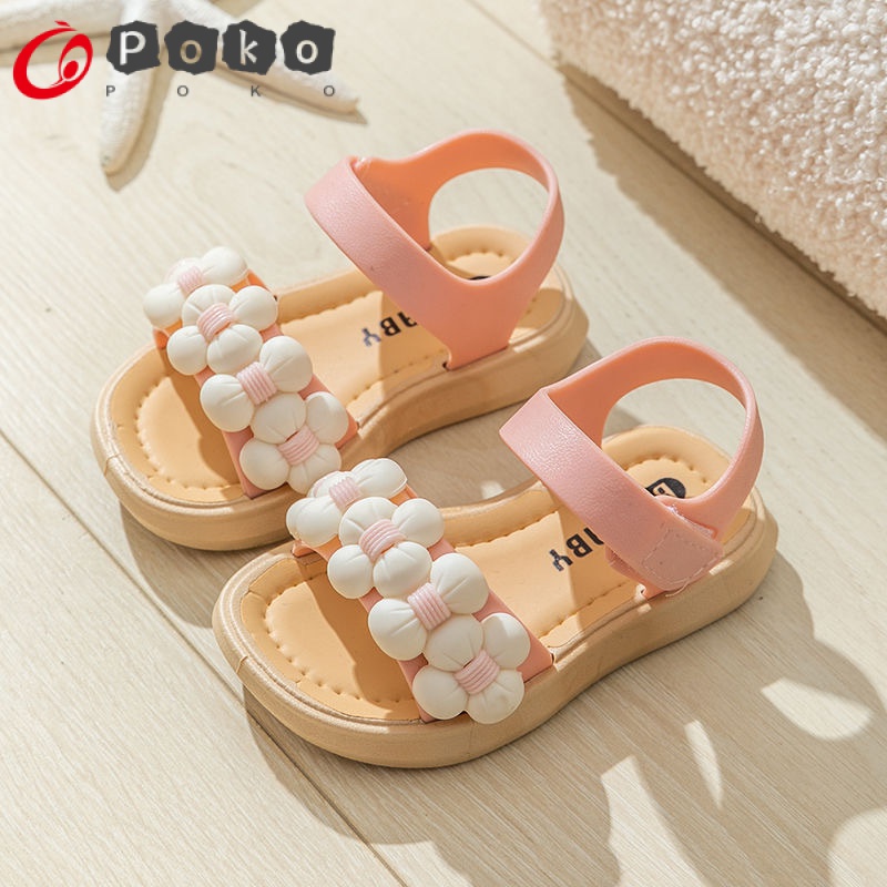 Giày Sandal Công Chúa Đế Mềm Thời Trang Mùa Hè Cho Bé Gái 1-3 Tuổi