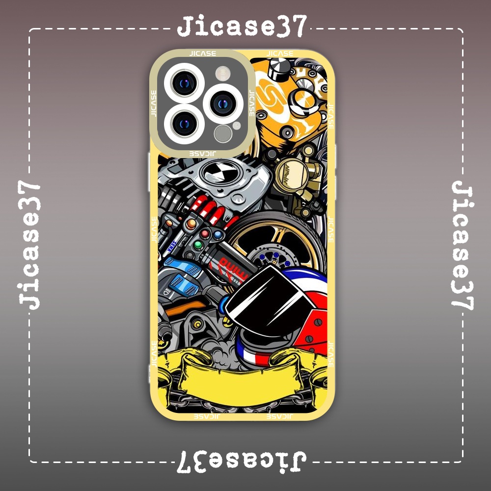 Ốp lưng iphone Cute Case Động Cơ Xe Máy Motor Engine Tặng Kèm Phụ Kiện Túi Xách MK Hình Cute Case
