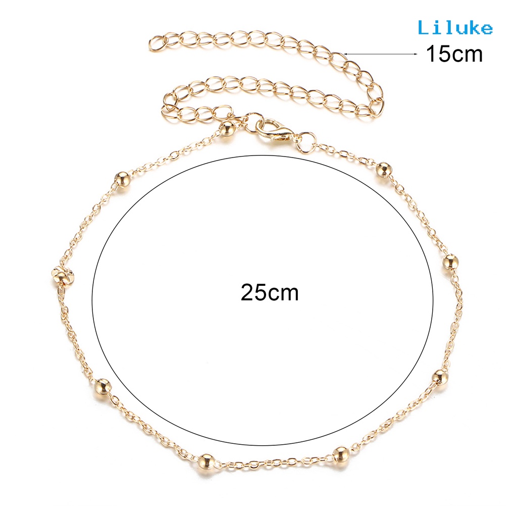Vòng Cổ Choker Dây LK Đính Hạt Thời Trang Dự Tiệc Cho Nữ