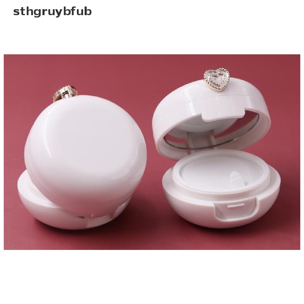 1 Hũ Son Dưỡng Môi 20g Màu Trắng Kèm Cọ Tiện Dụng