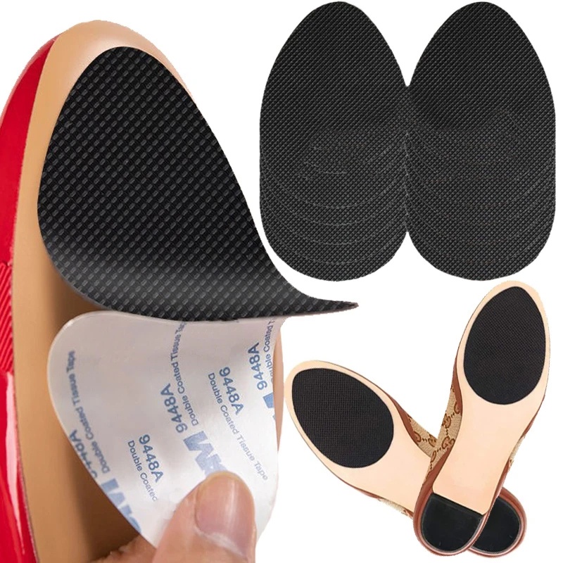 Miếng Dán Đế Giày Cao Gót Bằng Cao Su Chống Trượt Chống Mài Mòn