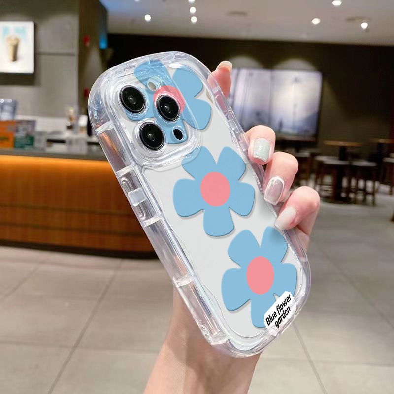 ✅Ốp Điện Thoại Mềm Trong Suốt Chống Sốc In Họa Tiết Hoa Cho Iphone 8p promax1113 xs / / 12 Xr 14 7 YMP1