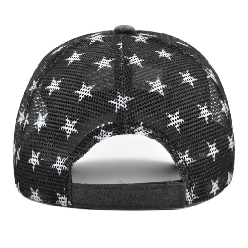 Mũ Lưỡi Trai Họa Tiết US-Flag Có Thể Điều Chỉnh Thời Trang Xuân Hè Cho Người Lớn