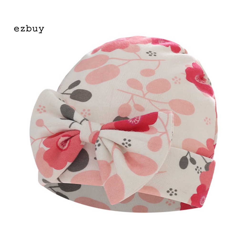 Mũ Turban Thắt Nơ Bảo Vệ Da Thoải Mái Cho Bé Mặc Hàng Ngày