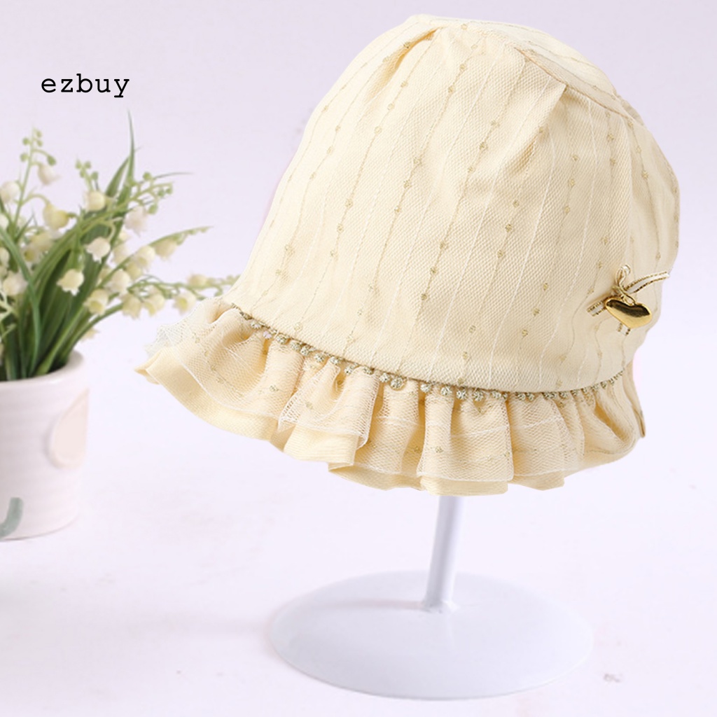 Mũ Lưỡi Trai Cotton Màu Trơn Chống Biến Dạng Có Dây Điều Chỉnh Được Cho Bé