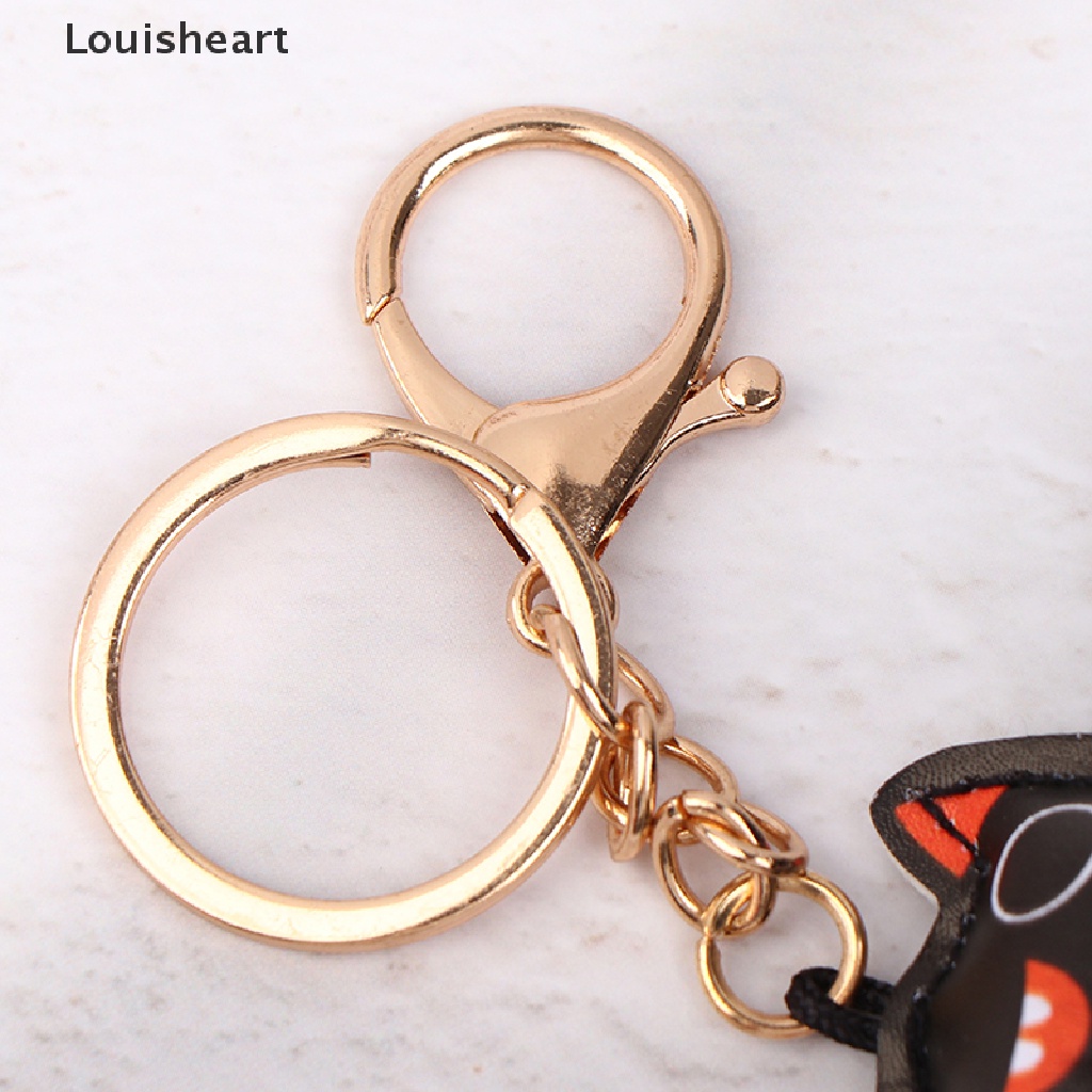 Móc Khóa Quả Cầu Lông Xù Mềm Hình Dơi Dùng Để Trang Trí Xe Hơi / Túi Xách TFG