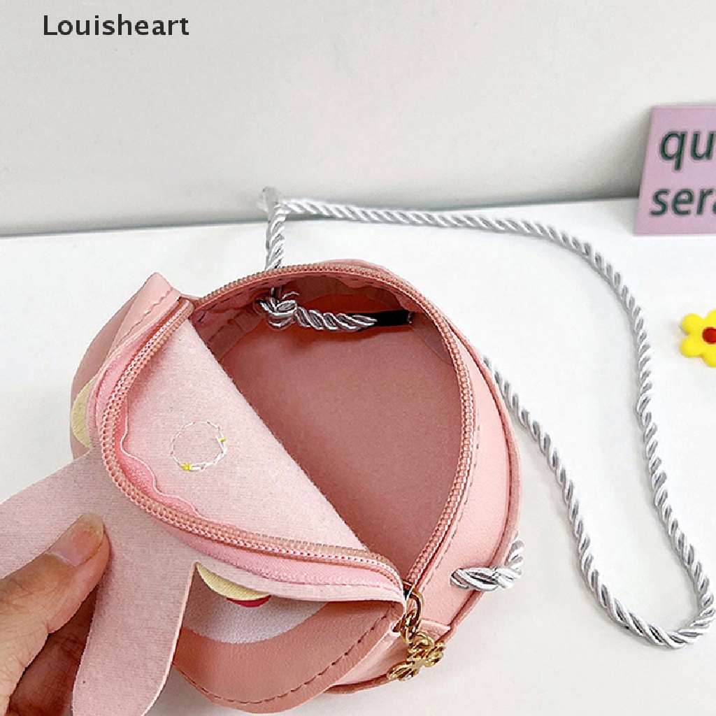 Túi Đeo Chéo Louisheart Hình Thỏ Hoạt Hình Đáng Yêu Dành Cho Bé Gái