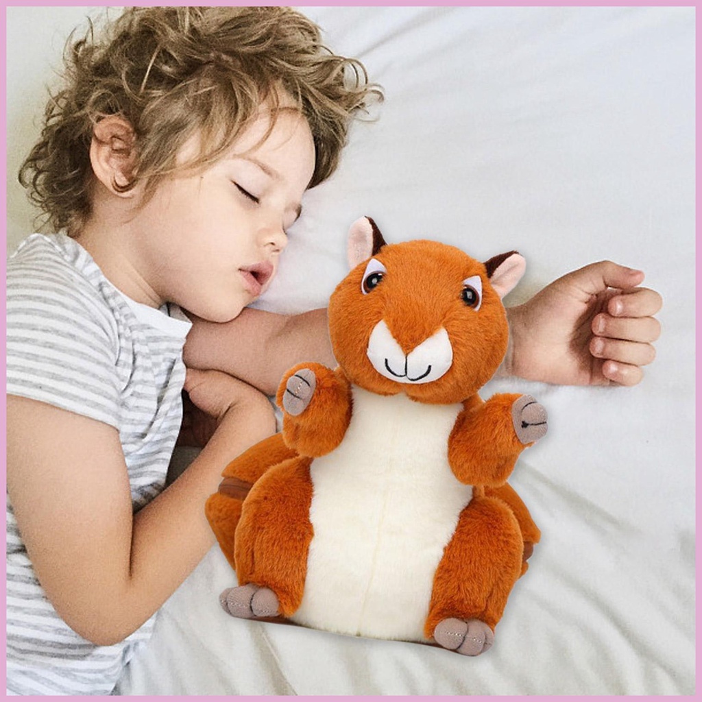 Sóc Nhồi Bông Mềm Mại Đáng Yêu