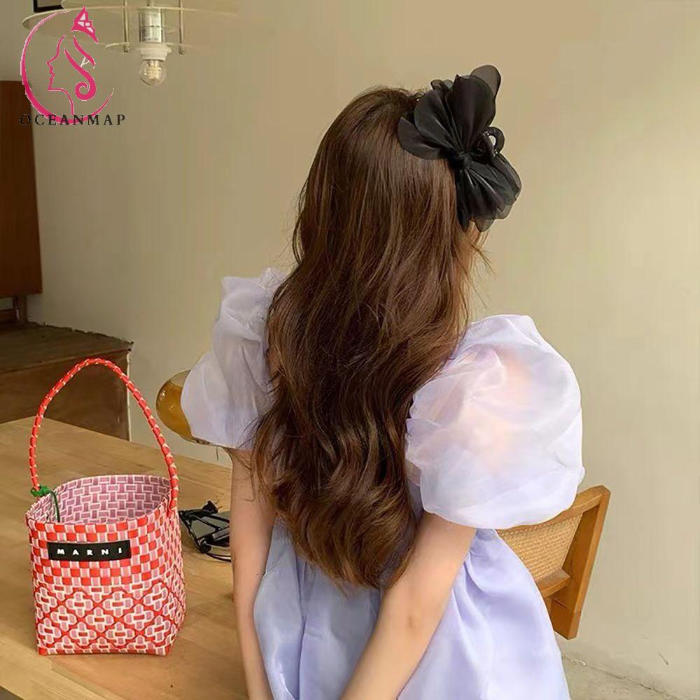 Kẹp Tóc Hình Nơ Phong Cách Hàn Quốc Cho Nữ