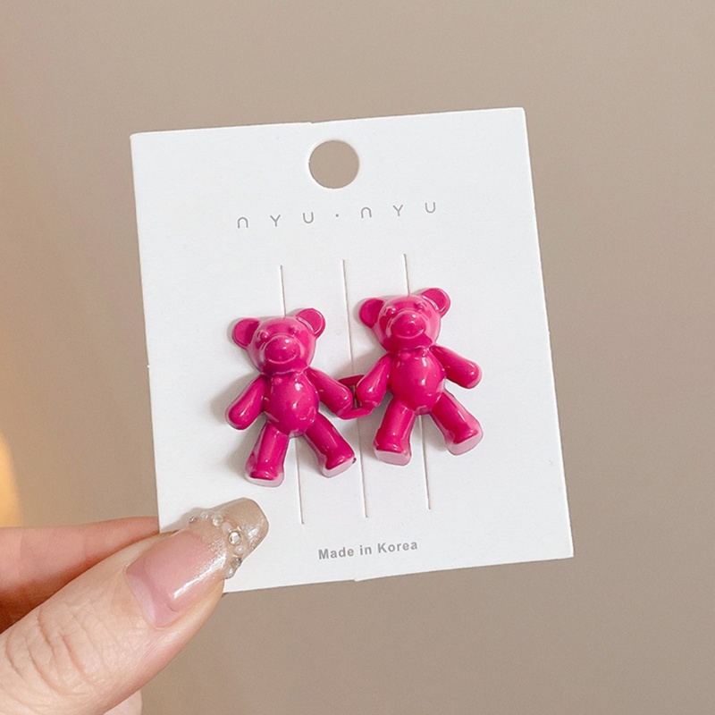 Wmmb Nút Cài Thắt Lưng Quần Jean Không Đường May Tức Thì Hình Gấu