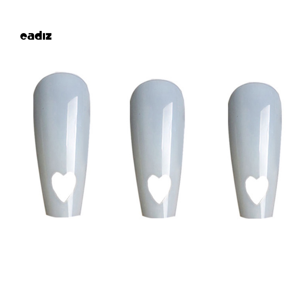 Túi 504 Móng Tay Giả Màu Sắc Tự Nhiên Không Phai Màu Trong Suốt