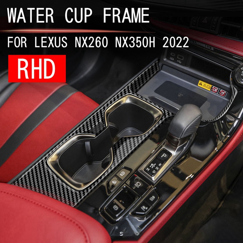 Khung Dán Bảng Điều Khiển Trung Tâm Bằng Sợi Carbon Cho LEXUS NX260 NX350H 2022 + RHD