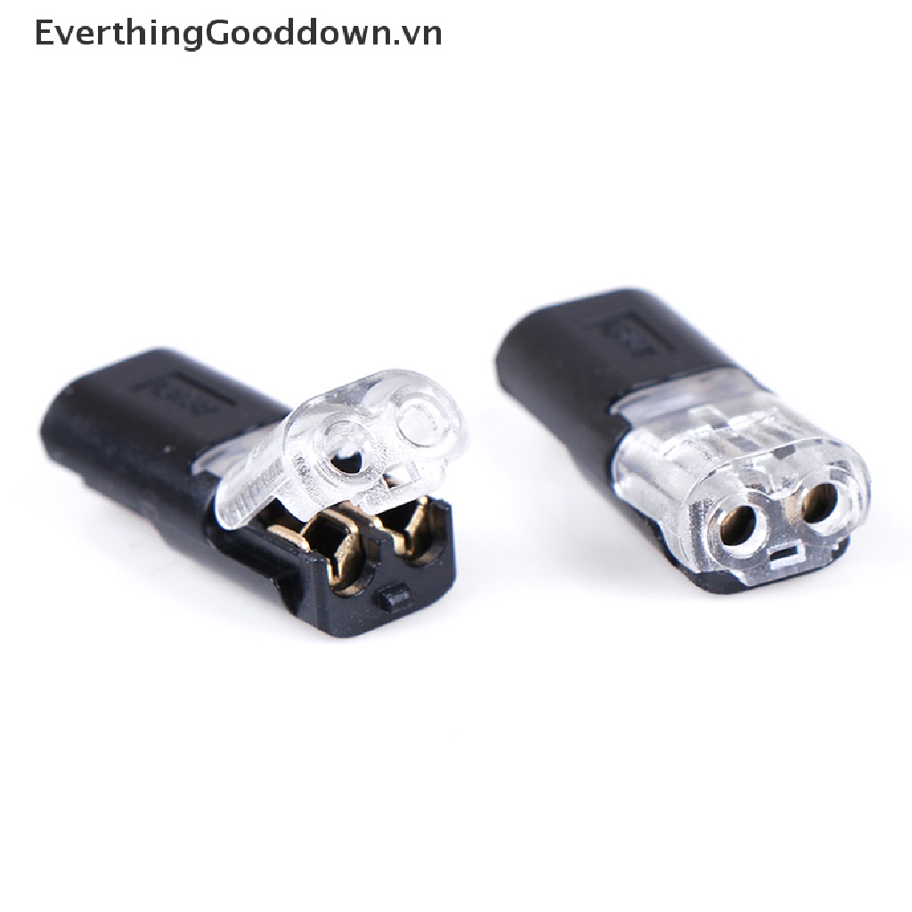 Set 10 Đầu Nối Dây Điện 2pin Tiện Dụng Chất Lượng Cao