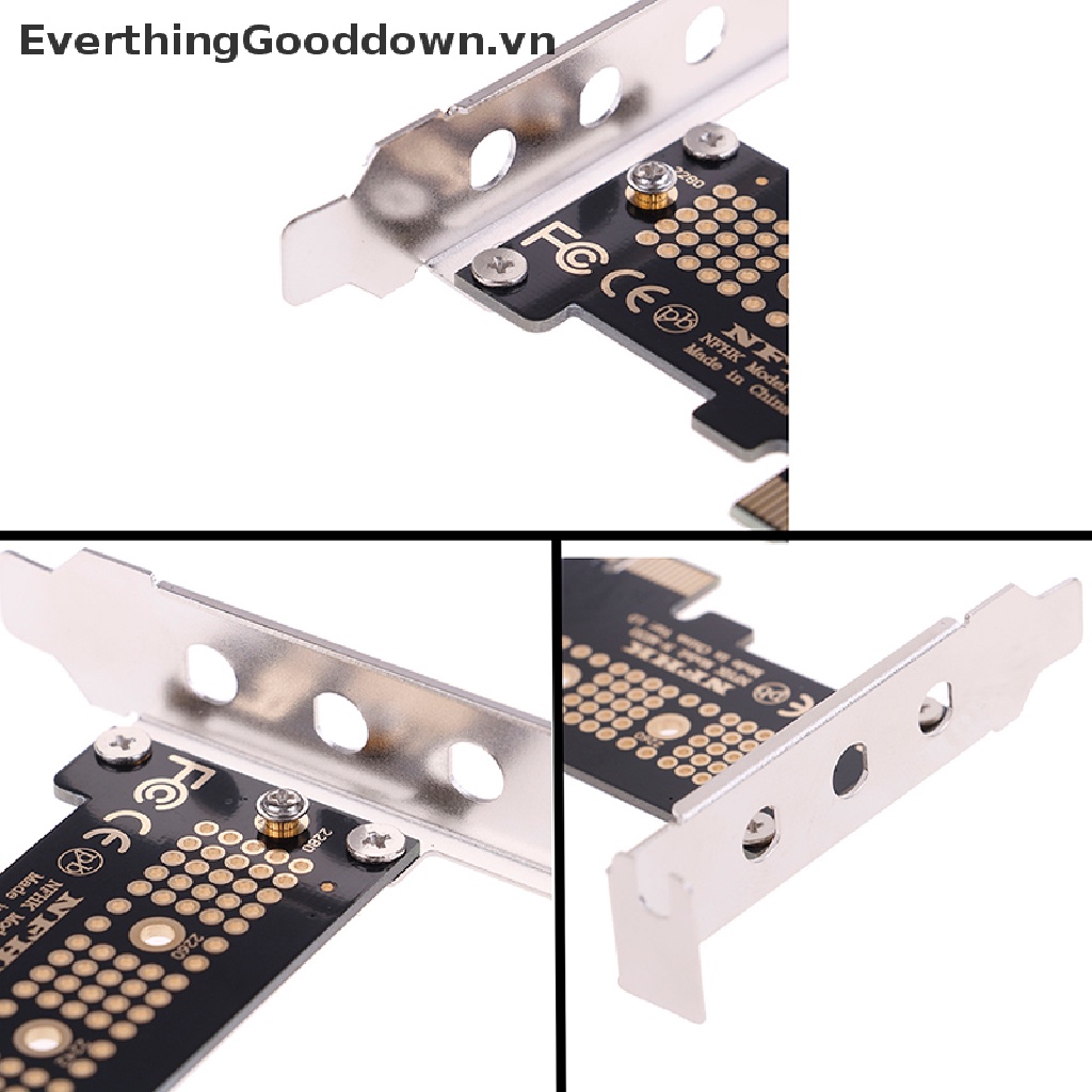 Everthingooddown NVMe PCIe PCIe M.2 NGFF SSD Sang PCIe x1 card PCIe x1 to M.2