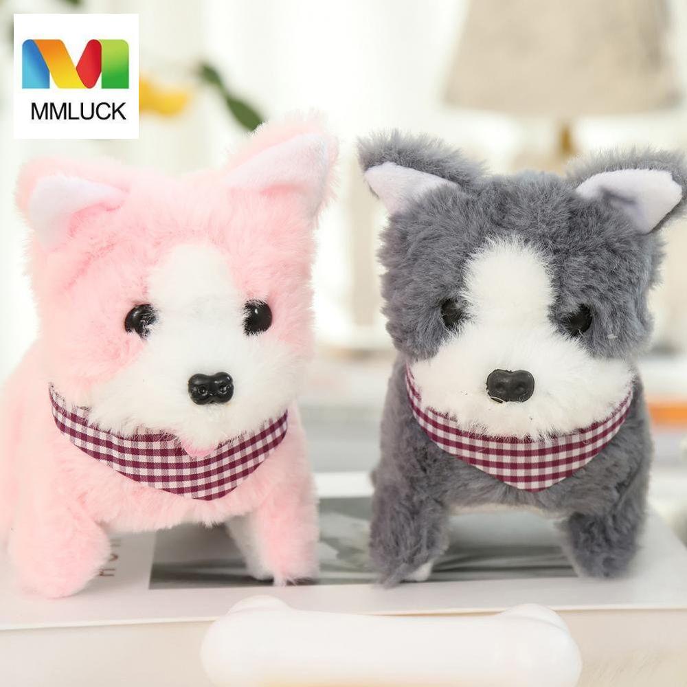 Mmluck Thú Nhồi Bông Hình Chú Chó Điện Tử Thông Minh Dùng Làm Quà Tặng Sinh Nhật Cho Bé