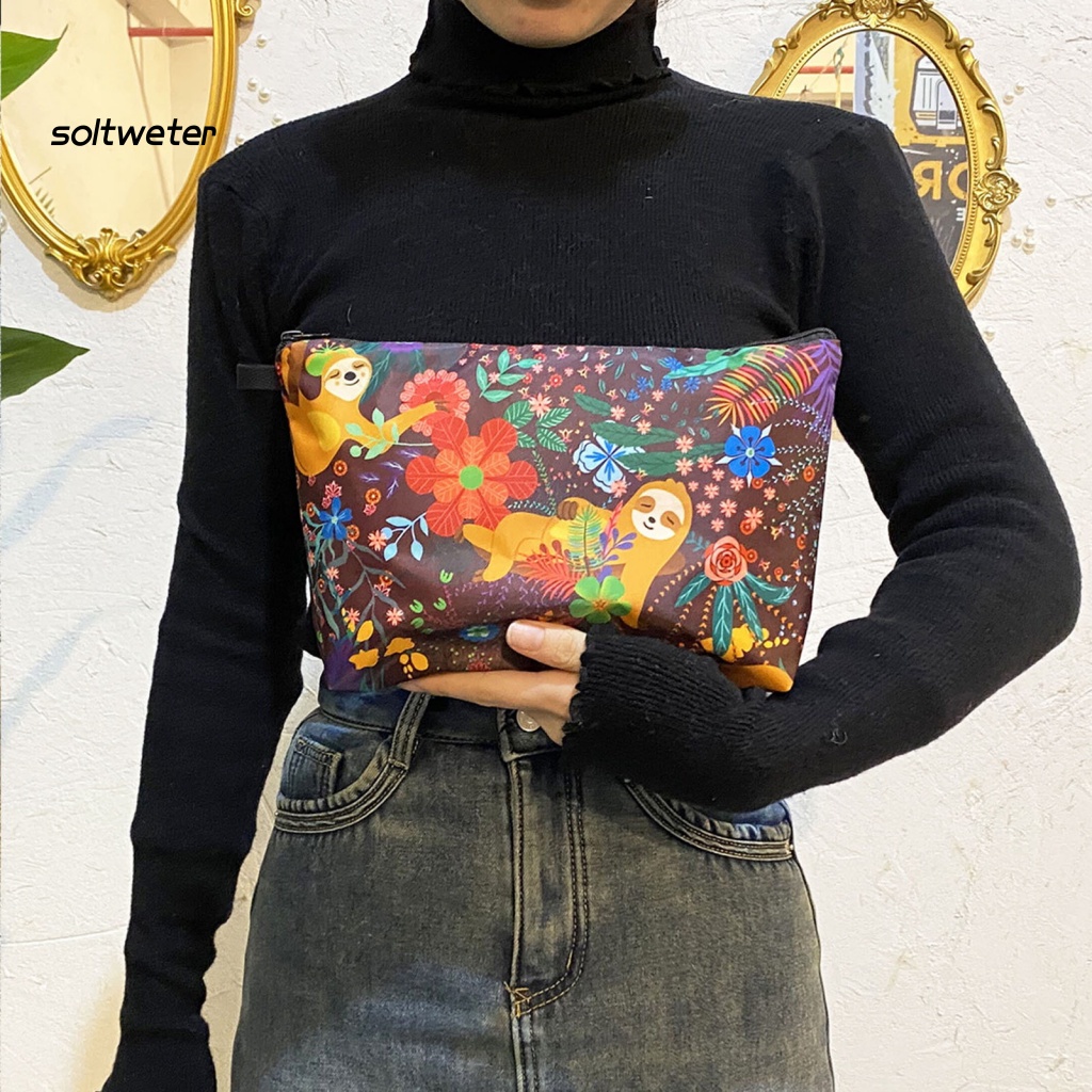 Túi Đựng Mỹ Phẩm Chống Rách Đa Năng Có Khóa Kéo Tiện Dụng